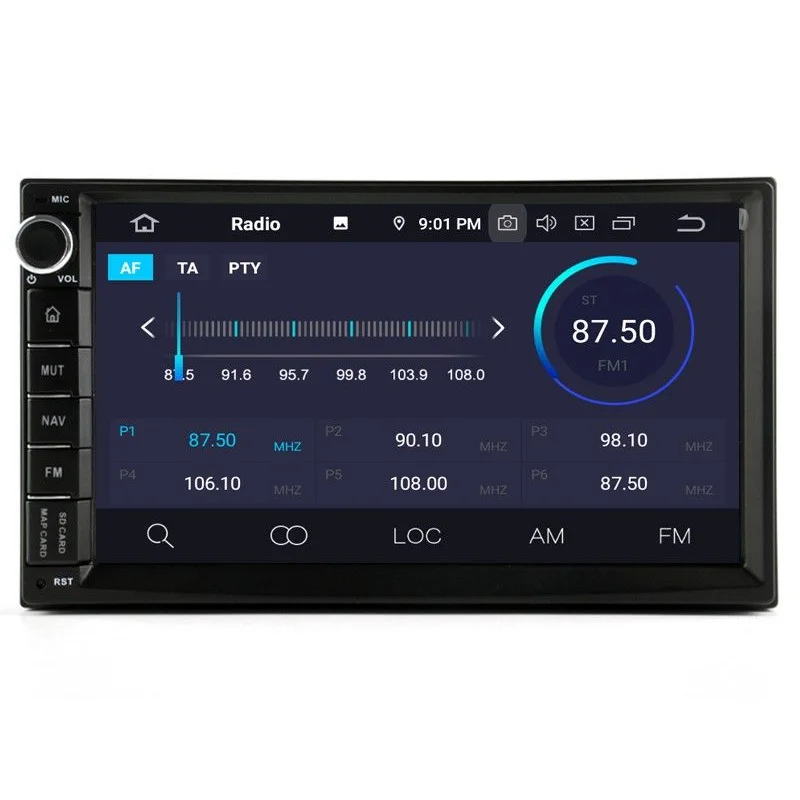 Navegador 7" modelos Nissan, con Android 10