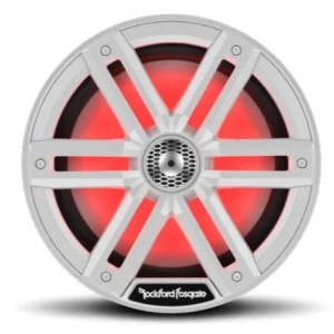 Altavoces marinos 8" (20cm) con LED de colores, acabado en blanco, Rockford Fosgate