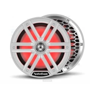 Rockford Fosgate M2 8, Altavoces marinos 8" (20cm) con LED de colores, acabado en blanco