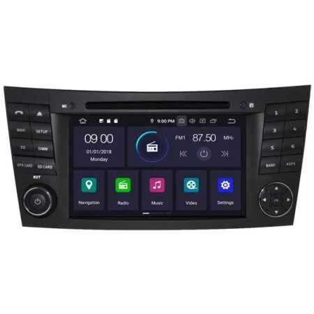 ​Radio navegador Mercedes Clase E W211, G W463, CLS W219, Android 12