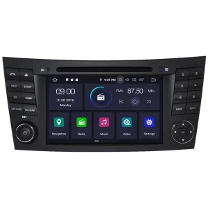 ​Radio navegador Mercedes Clase E W211, G W463, CLS W219, Android 12