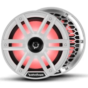Rockford Fosgate M2 8H, Altavoces marinos 8" con LED de colores, blanco