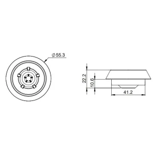 Altavoces vías separadas, Harley Davidson, Focal, medidas tweeter