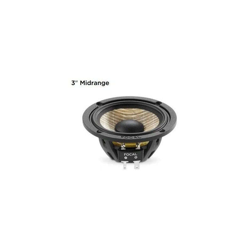 Focal PS165F3E, Juego altavoces 3 vías separadas, medio 3"