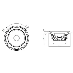 Altavoces Focal PS165FE, 6,5", vías separadas en Altavoces vías separadas de Focal PS165FE Altavoces 16.5cm, 2 vías, Focal PS1