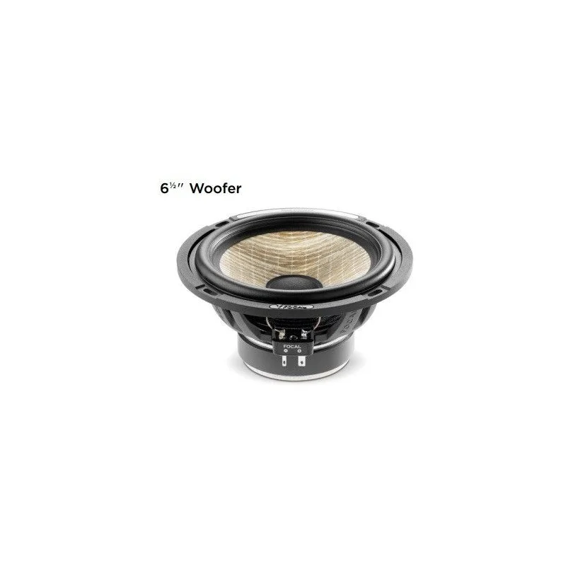 Altavoces 6.5", potencia max 140W, RMS 70W, Focal PS 165FE