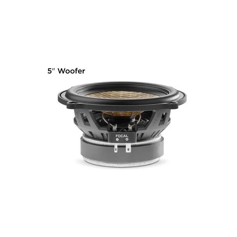 Focal PS130FE, Altavoces 13cm, potencia max 120W, RMS 60W, woofer