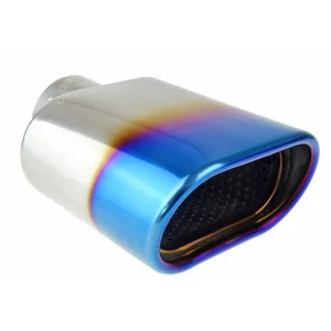 Cola escape MT019BLC, acero inoxidable, universal