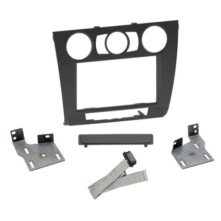Marco radio BMW Serie 1, E87 2007 2012, modelos con aire acondicionado manual, sin iDRIVE