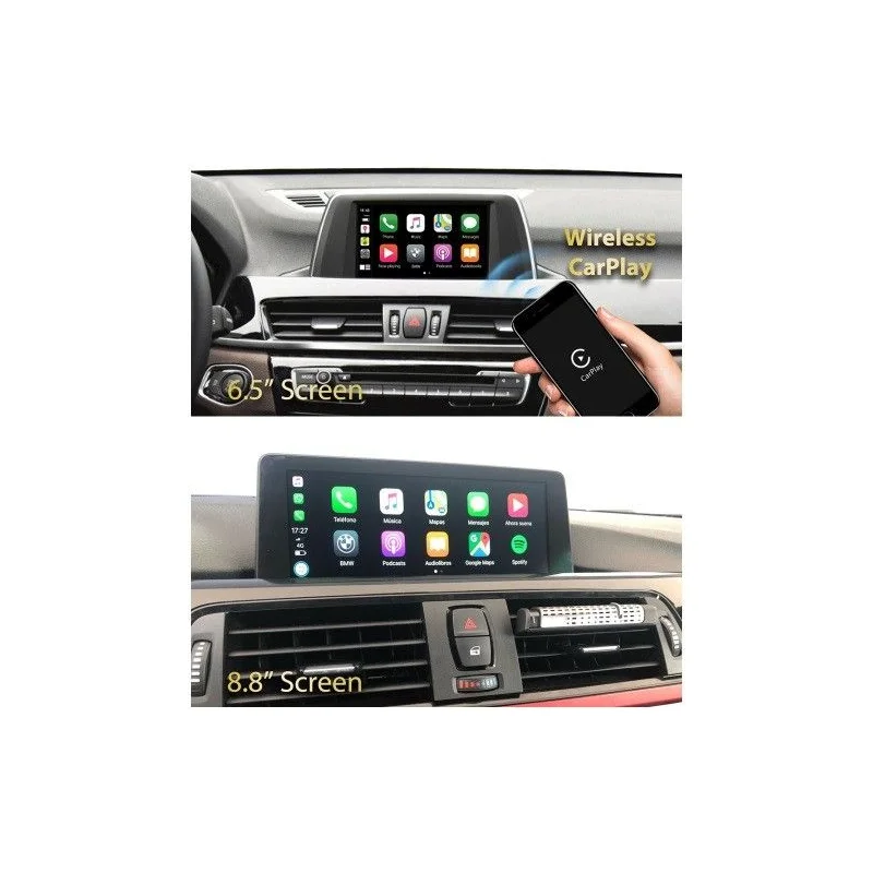 Carplay BMW, Sistema CIC con pantalla de 6.5" u 8".