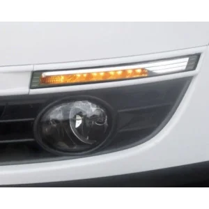Intermitentes led dinámicos, VW Passat 3C B6 con luz de población led. Acabado en negro ahumado