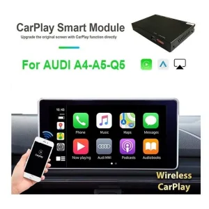 Carplay inalámbrico y Android Auto, Audi A4, A5, Q5, anterior a 2018