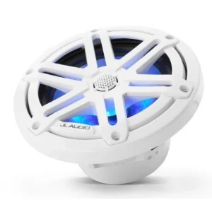 JL Audio M3 650X S Gw i Altavoces marinos 16,5cm con luz LED, color blanco