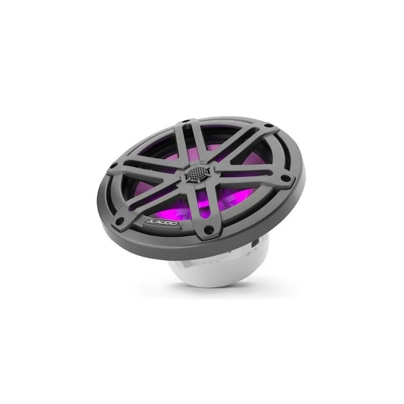 JL Audio M3 770X S Gm i Altavoces marinos 7,7" con iluminación LED, color gris metalizado
