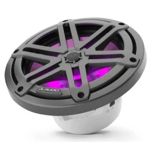 JL Audio M3 770X S Gm i Altavoces marinos 7,7" con iluminación LED, color gris metalizado