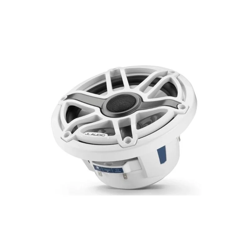JL Audio M6 770X S GwGw, Altavoces marinos 7,7", potencia RMS 100W, blanco brillante.
