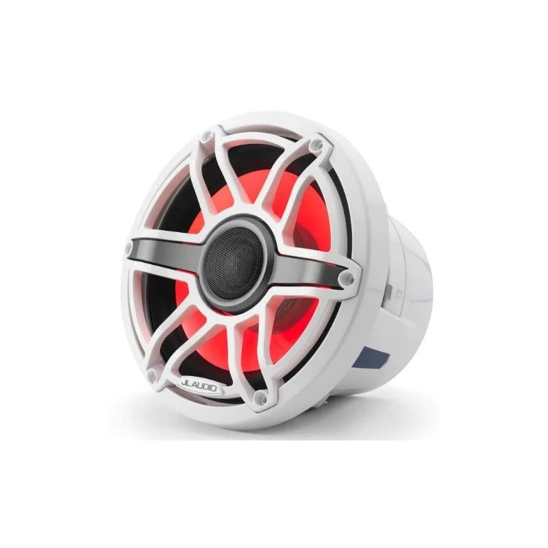 JL Audio M6 880X S GwGw i, Altavoces marinos 8,8" con luz LED, color blanco