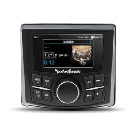 RockFord Fosgate PMX 2, Radio marino con Bluetooth y USB.