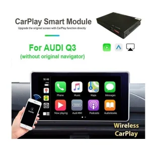 Carplay y Android Auto, Audi Q3, año 2014/2018, sin navegador de origen
