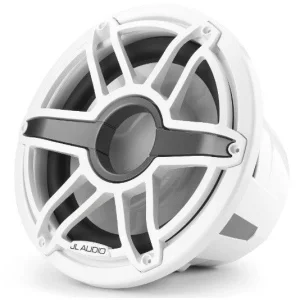 JL Audio M7 12IB S GwGw 4, Subwoofer marino 12", rejilla deportiva en blanco brillante