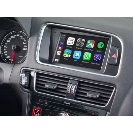 Alpine X703D Q5, Navegador 7" Audi Q5, año 2009/2015, con carplay
