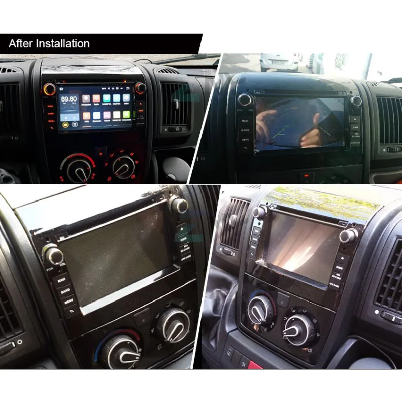 Navegador Fiat Ducato, Citroen Jumper, Peugeot Boxer, año 2011 2017