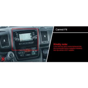 Navegador Fiat Ducato, Citroen Jumper, Peugeot Boxer, año 2011 2017