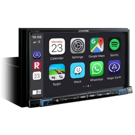 Alpine iLX 702D pantalla 2DIN con Carplay y Android Auto.
