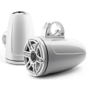 JL Audio M6 770ETXv3 Gw S GwGw, Altavoces marinos cerrados 7,7", color blancos