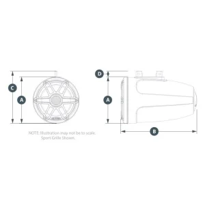 JL Audio M6 770ETXv3 Sb S GmTi, Altavoces marinos cerrados