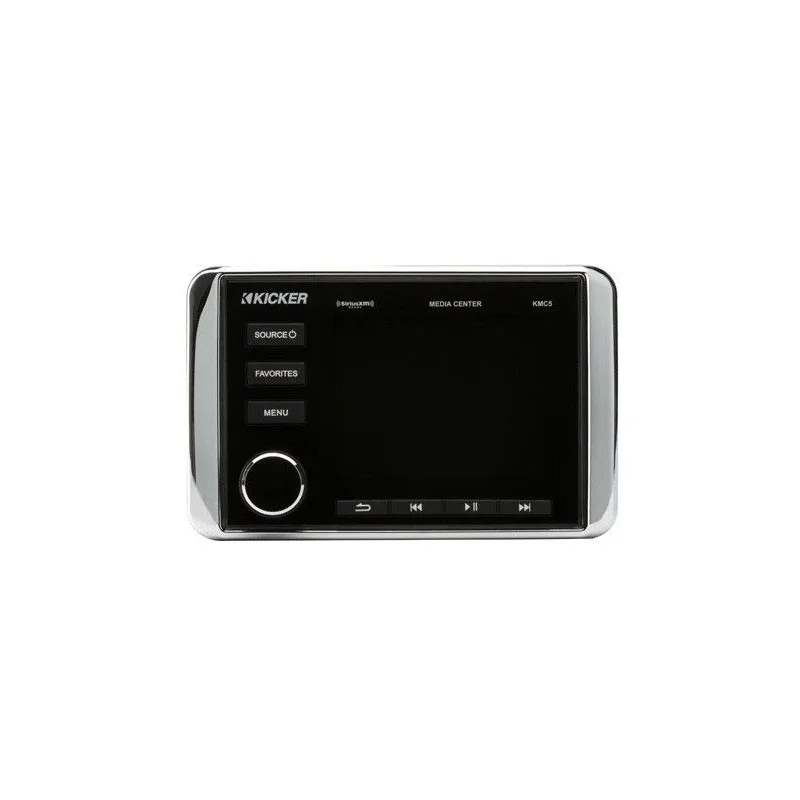 Kicker KA46KMC5, Radio marino multizona con pantalla 3.5", USB y Bluetooth