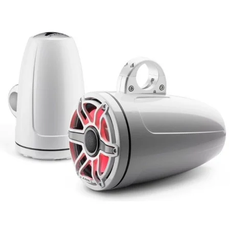 JL Audio M6 880ETXv3 Gw S GwGw i, Altavoces marinos 8,8" con luz LED, carcasa en blanco