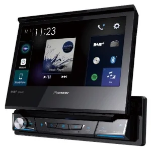 Pioneer AVH Z7200DAB, pantalla motorizada 7" con Carplay, 1DIN, Bluetooth