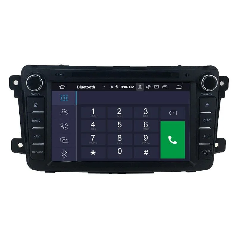Radio Navegador 8" Mazda CX 9, año 2009 2015, Octa Core, Android 12