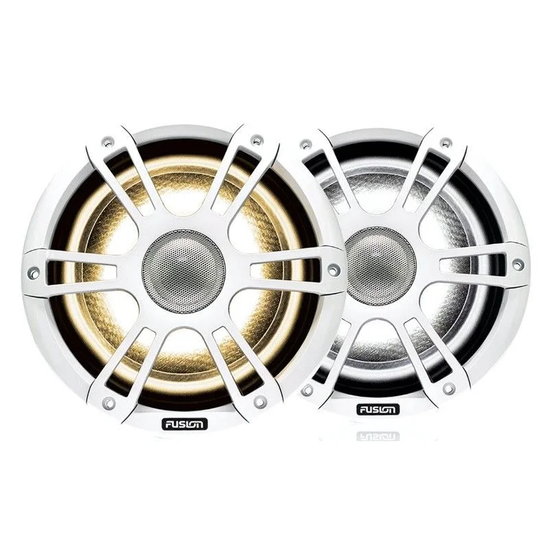Fusion SG FL652SPW Altavoces marinos 6.5" con luz LED, rejilla deportiva