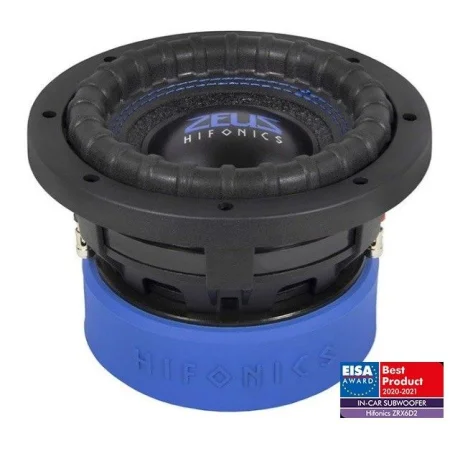 Hifonics ZRX6D2, Subwoofer 16.5cm (6.5"), doble bobina, premio EISA