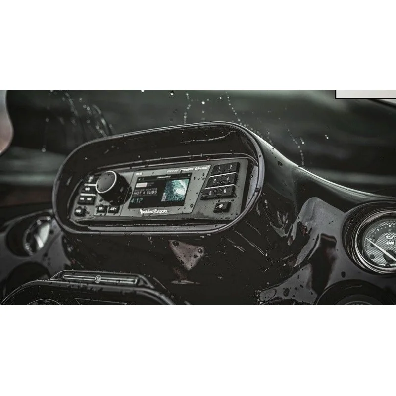 Rockford Fosgate PMX HD9813, Radio con pantalla 3" para Harley Davidson, año 1998/2013