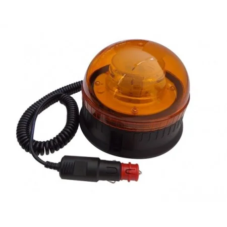 Rotativo LED magnético 3 funciones para vehículos 12V o 24V