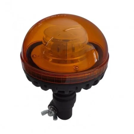 Rotativo LED base flexible, 3 funciones para vehículos 12V o 24V