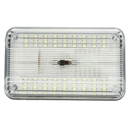 Plafón luz led de techo de coche, 12V