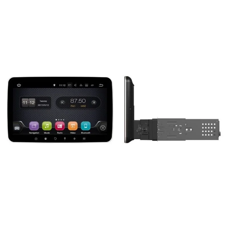 Radio 1DIN con pantalla 10", Android 10, Bluetooth y USB, EVUS UD110A