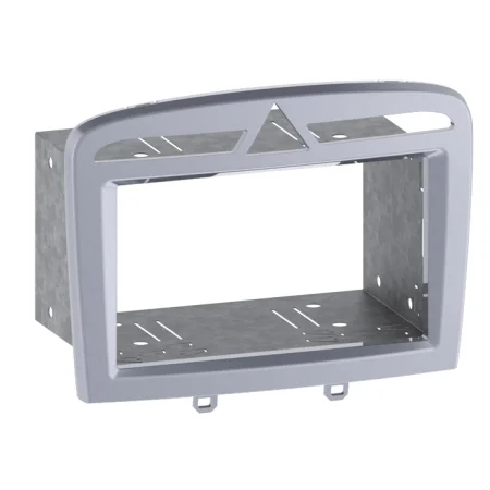 Marco radio Peugeot 308 año 2007, Peugeot 308 C, RCZ 2009, 2DIN, plata