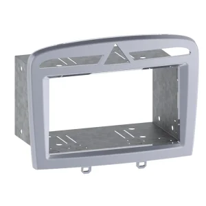 Marco radio Peugeot 308 año 2007, Peugeot 308 C, RCZ 2009, 2DIN, plata