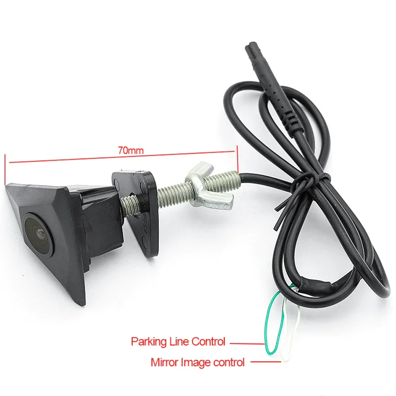 Cámara frontal con visión nítida y un ángulo de 140º para logo de VW Golf, Jetta, Touareg, Passat, Polo, Tiguan. Hueco inferior