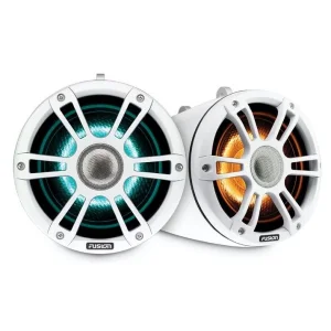 Altavoces marinos Wake Tower con LED 7,7" Fusion SG FLT772SPW