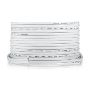 Cable de altavoz marino (16 AWG/1,3 mm2) rollo 7,62m, 15,24m, 100m