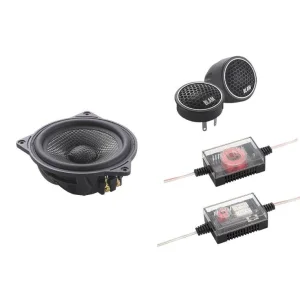 Altavoces 4" Blam Audio S 100N24+ para BMW y Mercedes, vías separadas