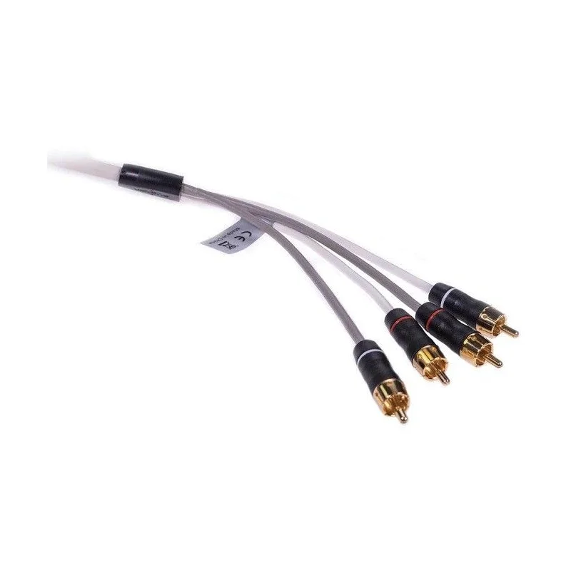 Fusion MS FRCA6, Cable RCA marino, 4 vías trenzado, 1,80m