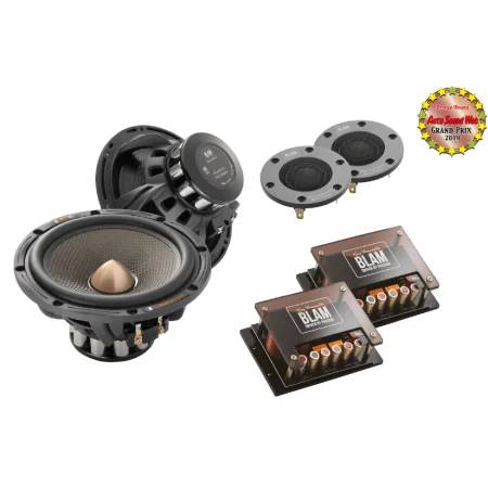 Blam S165 M2mg, Altavoces 165mm, vías separadas. Potencia RMS 125W