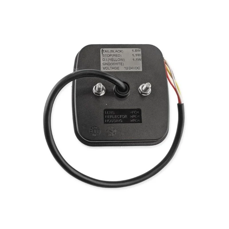Piloto trasero led para remolque, homologado